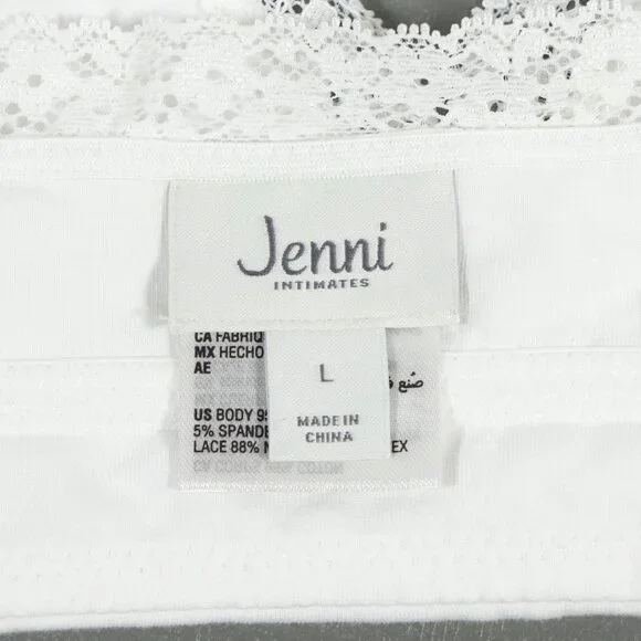 NWT Jenni On Repeat Bright White Bralette - Picture 8 of 16